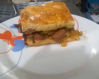 Cachorro quente ao forno