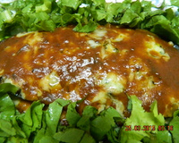 Super berinjela recheada