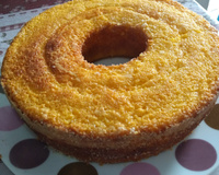 Bolo de milho com milharina