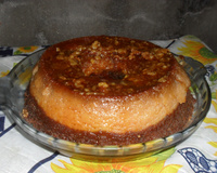 Bolo pudim de chocolate