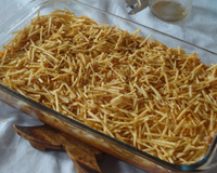 Frango com Catupiri e batata palha da tia Gracia