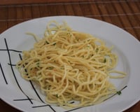 Espaguete ao alho e óleo