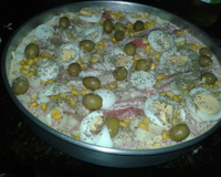 Torta portuguesa de liquidificador