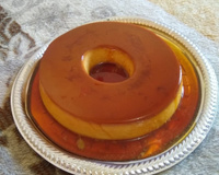 Pudim de leite em pó com leite de coco