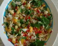 Salada Natalina light