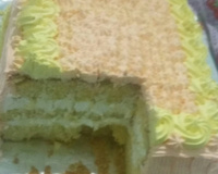 Pão-de-ló fofo e alto