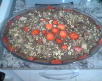 Sorvete pudim cremoso