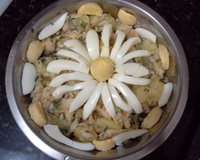 Salada de bacalhau com batata
