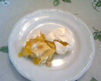 Pavê de Pêssego da Kell