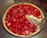 Deliciosa torta de morango