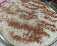 Arroz de leite cremoso com leite condensado