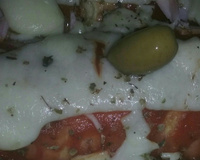 Panqueca fácil de presunto e queijo