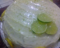 Bolo verde de limão