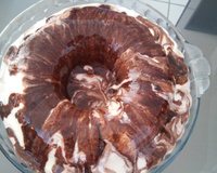 Delícia gelada (bolo gelado tipo sorvete)