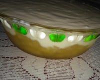 Delícia de abacaxi com coco