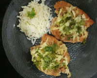 Linguiça temperada no forno