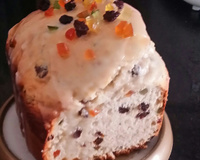 Panetone na panificadora