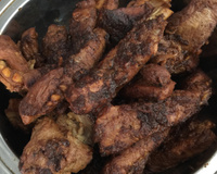 Costelinha de porco com quirera do Rafael Salerno