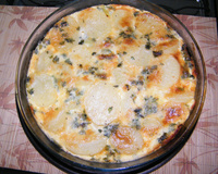 Batatas au gratin