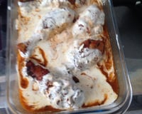 Coxa de frango com creme de leite