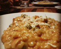 Risoto Frango com Requeijão