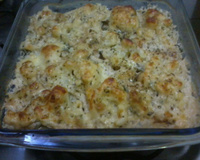 Couve-flor ao molho de requeijão