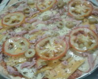 Pizza de pão francês