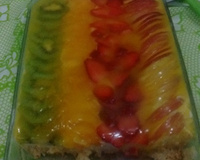 Torta de maçã cremosa