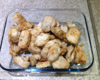 Filé de tilápia frita