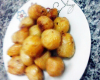 Batatinhas fritas na pressão