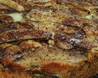 Torta de banana com aveia