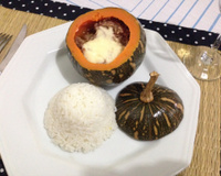 Moranguinha recheada de carne seca com requeijão