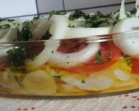 Filé de Pangasius assado