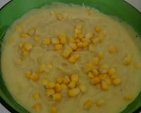 Macarrão com creme de milho