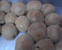 Pãozinho de minuto recheado