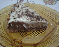 Torta mousse de chocolate com chantilly