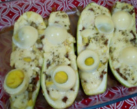 Abobrinha recheada supimpa