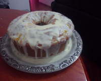 Bolo de laranja com casca fácil
