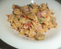 Salada perfeita de macarrão