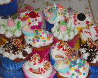 Cupcakes de formigueiro encantados
