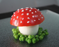 Cogumelos de halloween