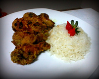 Coxinhas da asa de frango à cubana da Kaká