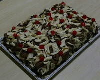 Bolo trufado de chocolate