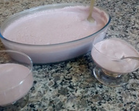 Mousse de suco de uva integral