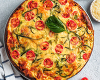 Torta de legumes SEM FARINHA é leve e fácil de fazer: essa receita vai te viciar