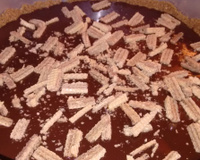 Torta de creme belga