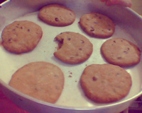 Cookies com gotas de chocolate