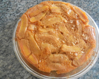 Bolo caramelizado de banana da Cida