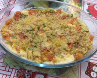 Penne ao molho de legumes