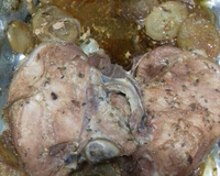 Bisteca de forno ao molho shoyu